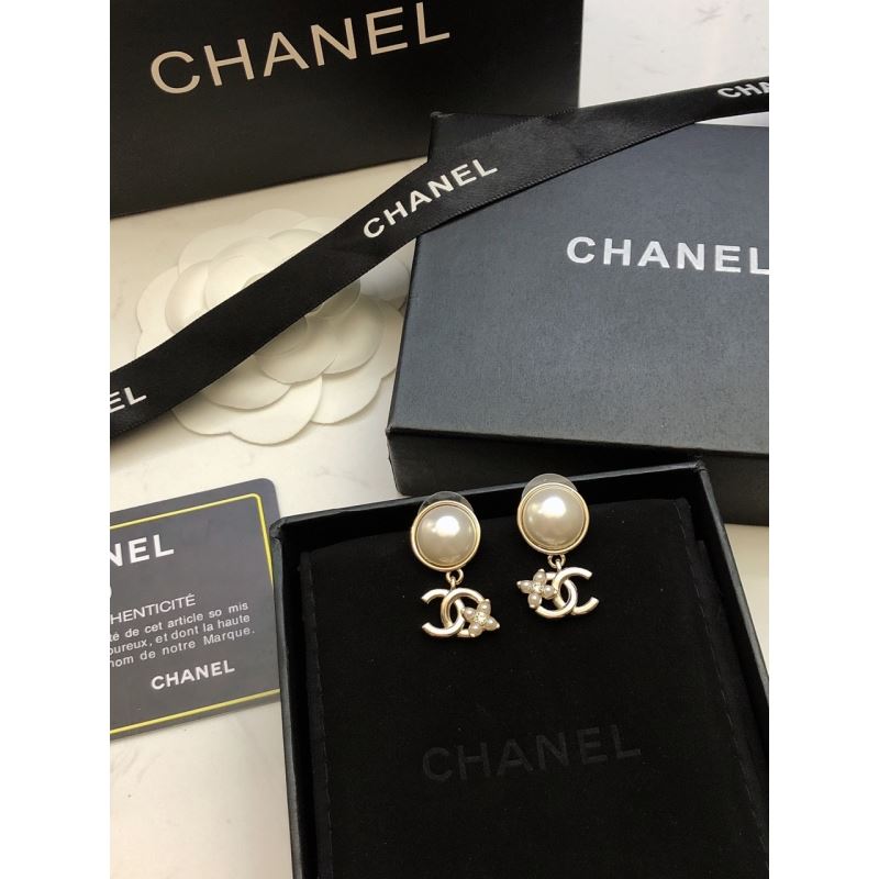 Ch*el earrings